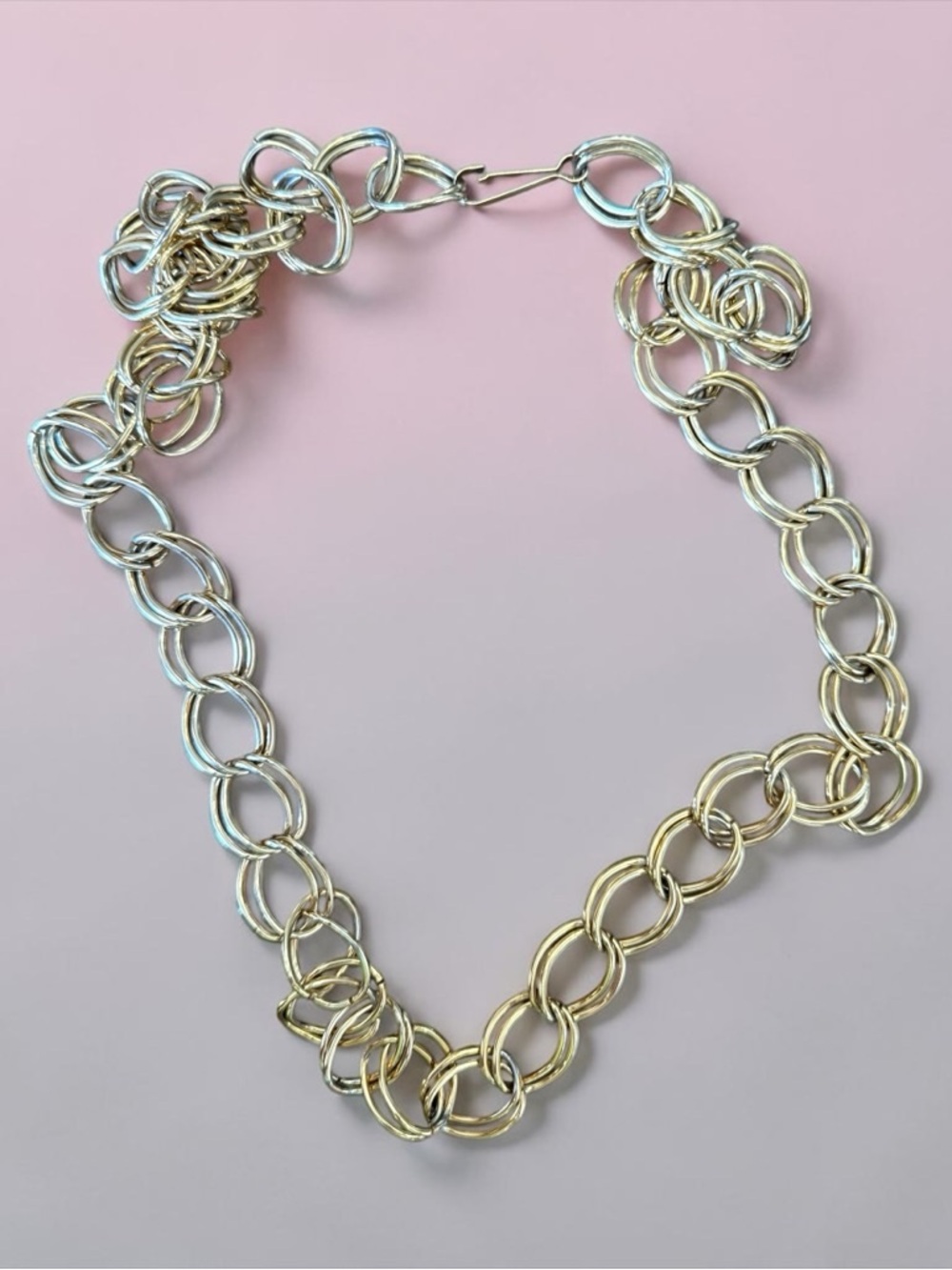 Vintage Sarah Coventry Gold-tone 34” Double Chain Necklace